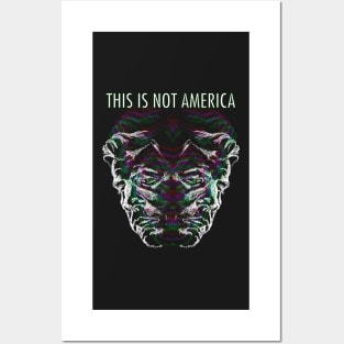 This Is Not America (mirror) - Claes Bang Posters and Art